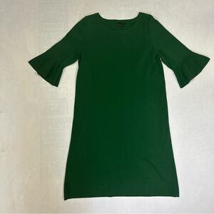 Ann Taylor Ruffle Sleeve Shift Dress Women’s Large